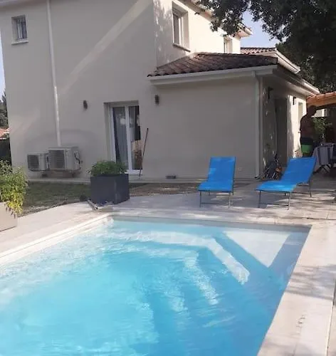 Maison Familiale Cosy. Dom wakacyjny Saint-Bauzille-de-Montmel